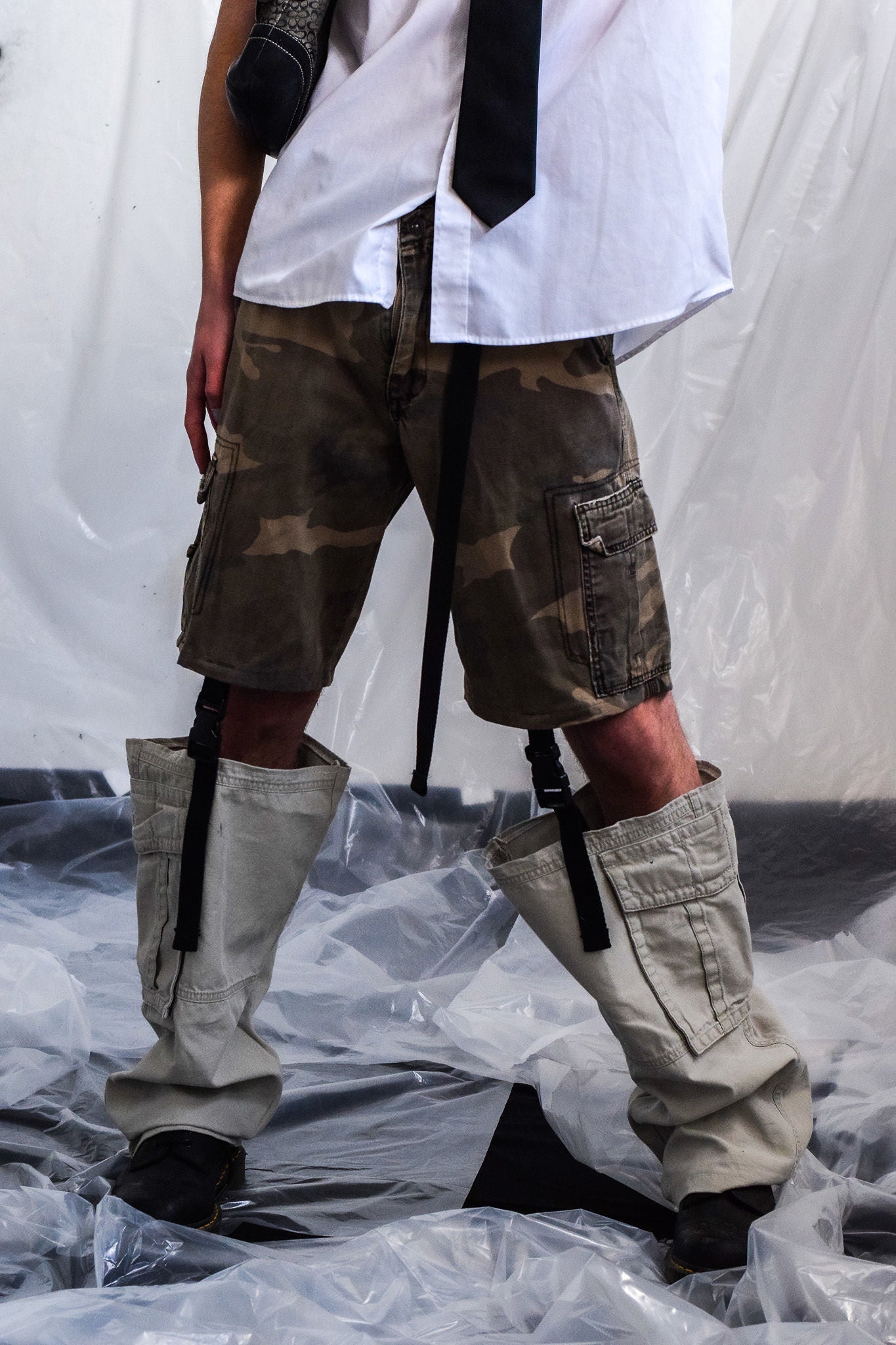 buckle cargo pants