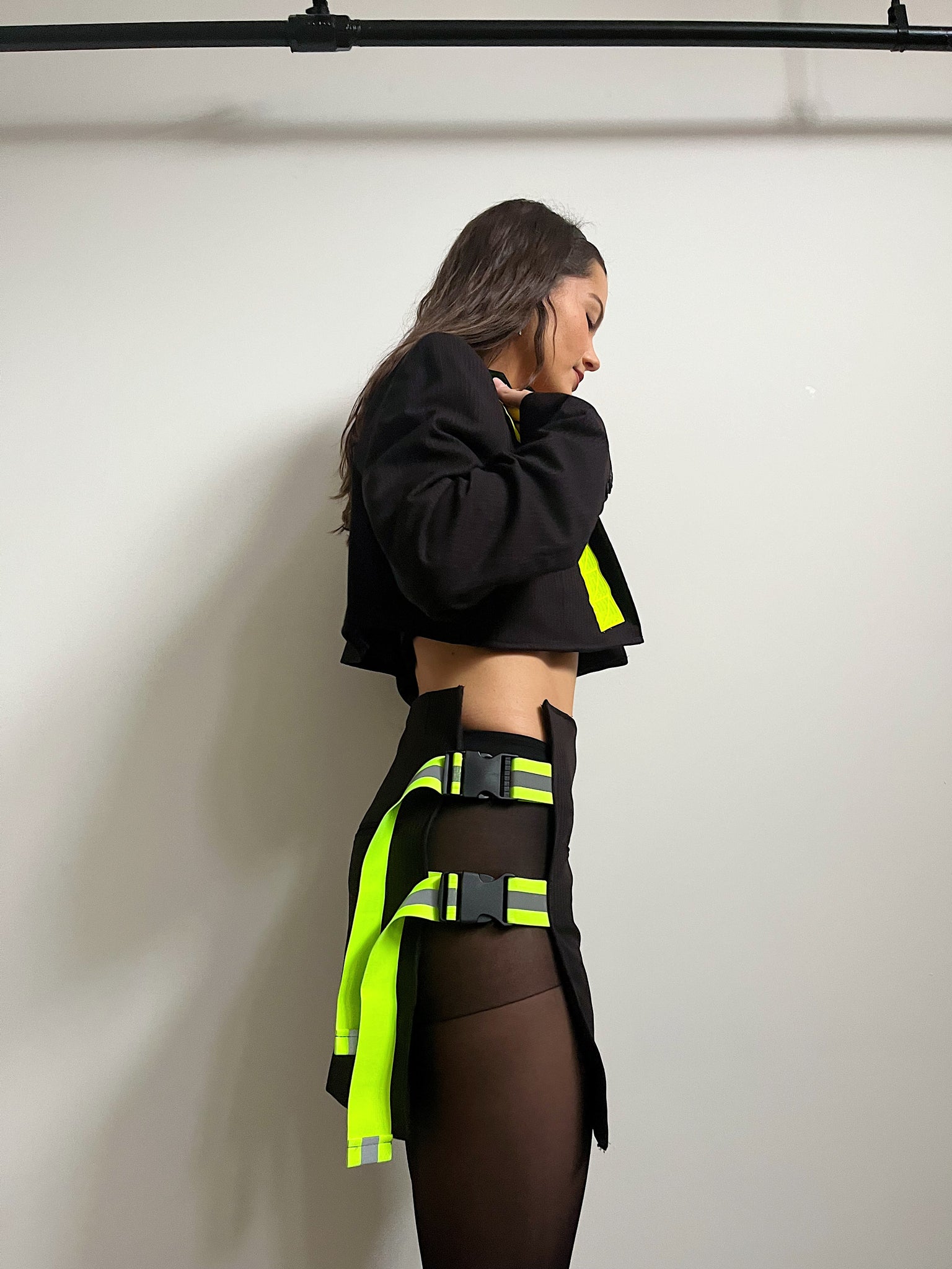 construction buckle skirt